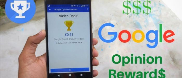 gagnez grâce à Google Opinion Rewards : Répondez à de brèves enquêtes 